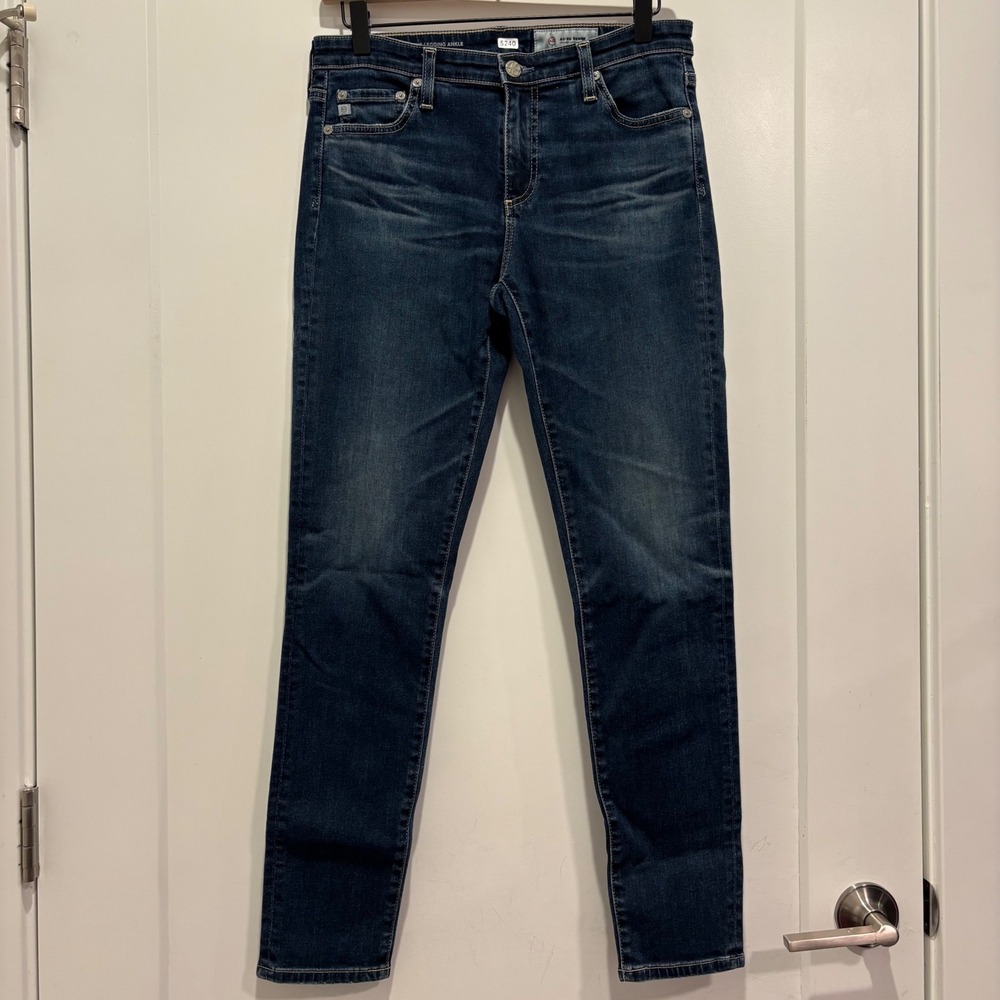 AG Adriano Goldschmied The Legging Ankle Super Skinny Jeans 28R Dark Wash 5240